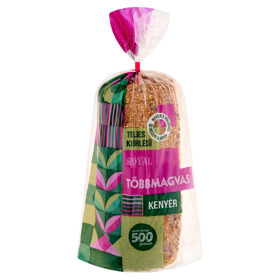 Royal teljes kiőrlésű többmagvas tönkölybúzás kenyér 500 g  1. kép
