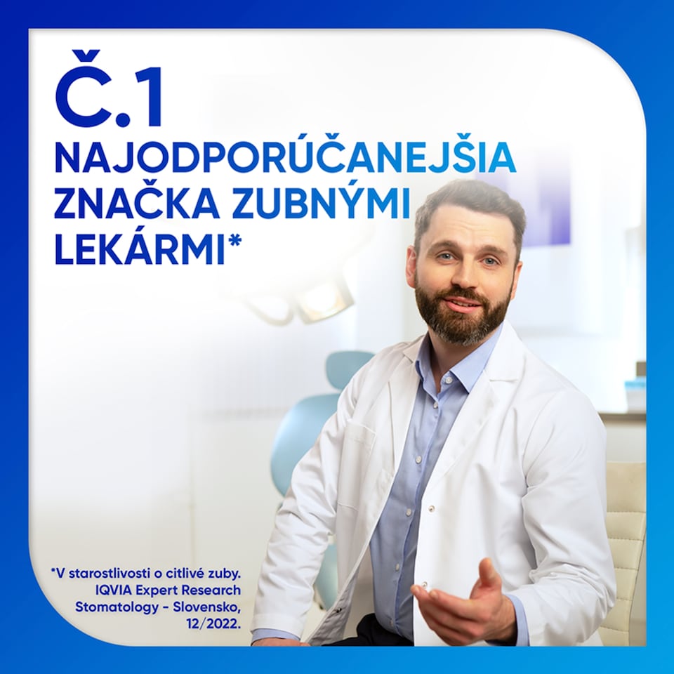 obrázok 1 z Sensodyne Sensitivity & Gum Whitening zubná pasta s fluoridom 75 ml