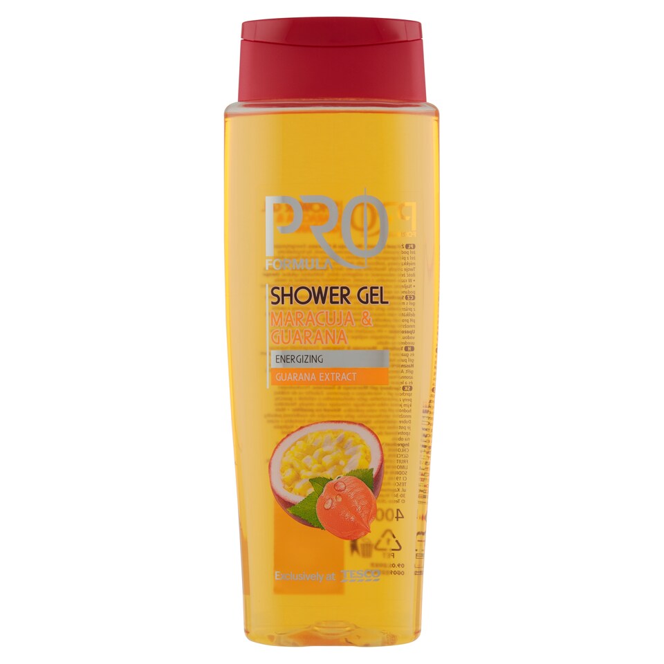 Tesco Pro Formula Sprchový gel Maracuja & Guarana 400ml