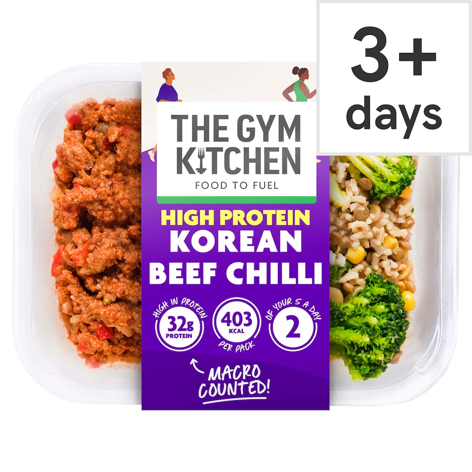 image 1 of The Gym Kitchen Korean Beef Chilli 400G