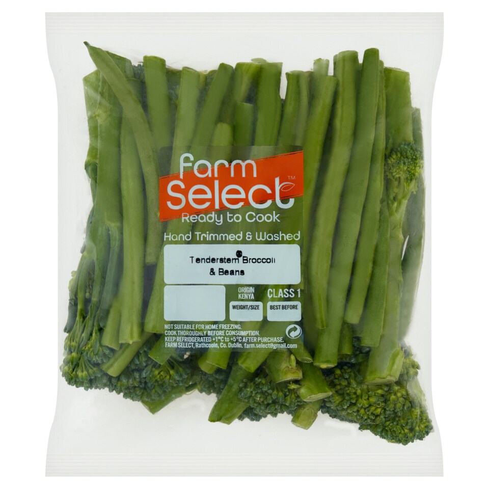 Farm Select Tenderstem Broccoli and Green Beans 280g