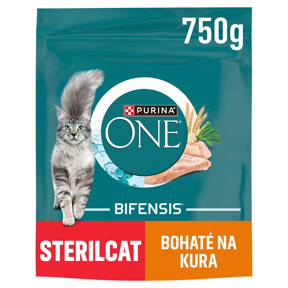 Purina ONE Bifensis Sterilised granule pre mačky kura 750 g