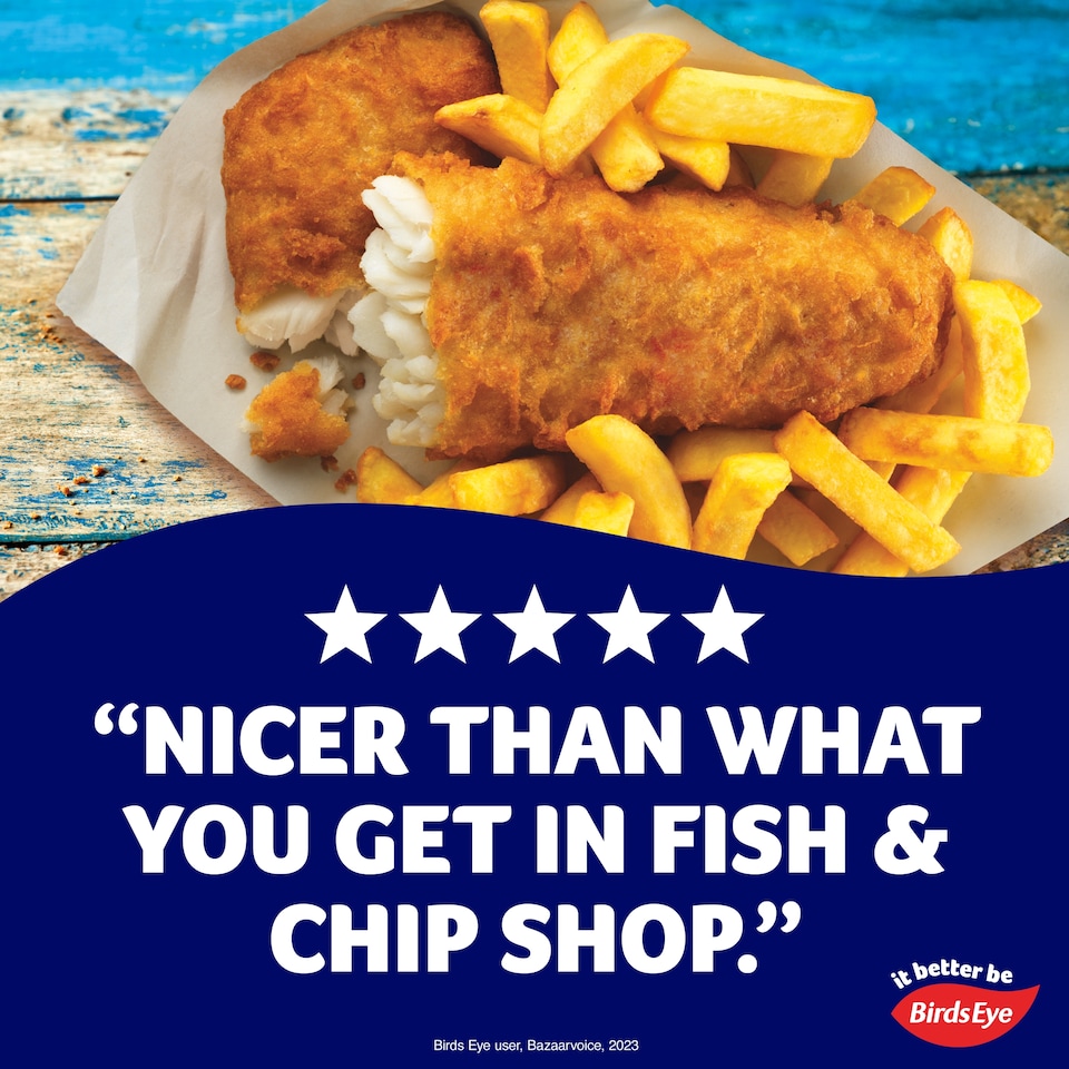 image 1 of Birds Eye 4 Battered Haddock Fillets 440G
