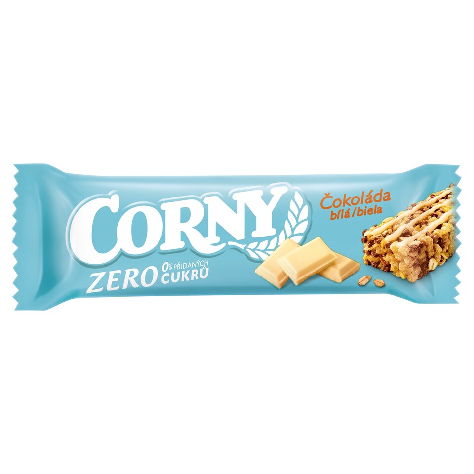Corny Zero bílá čokoláda 20g
