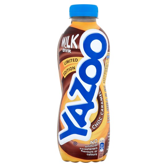 Yazoo Chocolate Caramel Milk Drink 400Ml Tesco Groceries