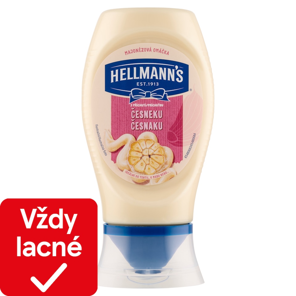 image 1 of Hellmann's Garlic-Flavored Mayonnaise Sauce 250 ml