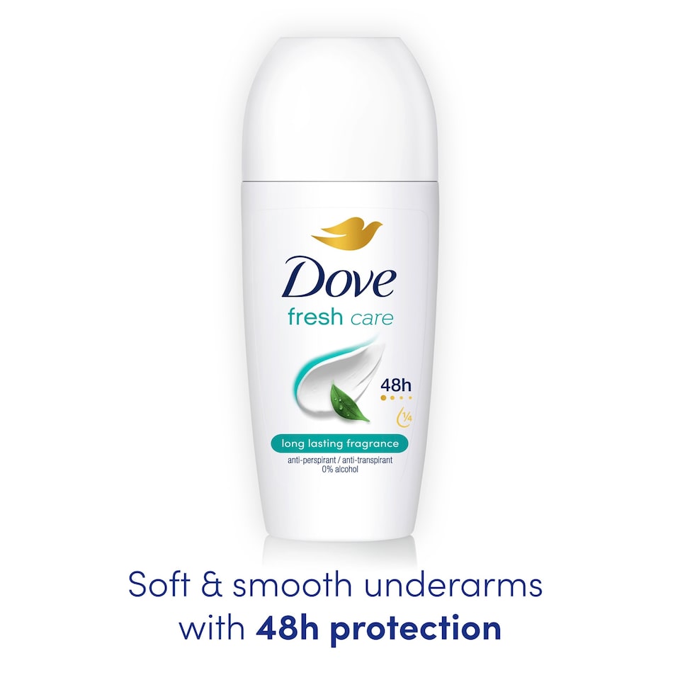 image 1 of Dove 48h Fresh Antiperspirant Deodorant Roll On 50ml