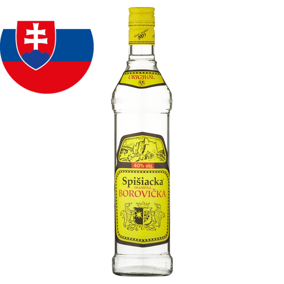 Spišiacka Tradičná borovička 0,7 l