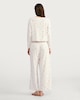 image 4 of F&F 3-Piece Ribbed Heart Print Pyjama Set in Beige
