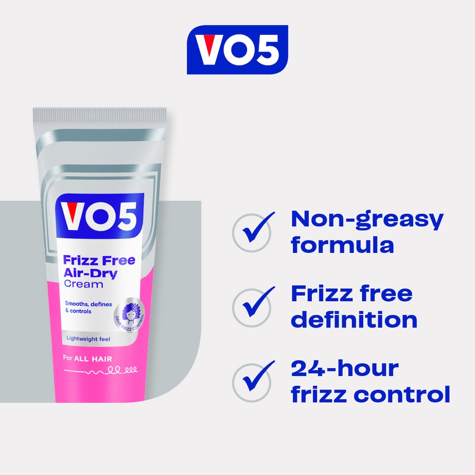 image 1 of Vo5 Smoothly Does It Frizz Free Cream 125Ml