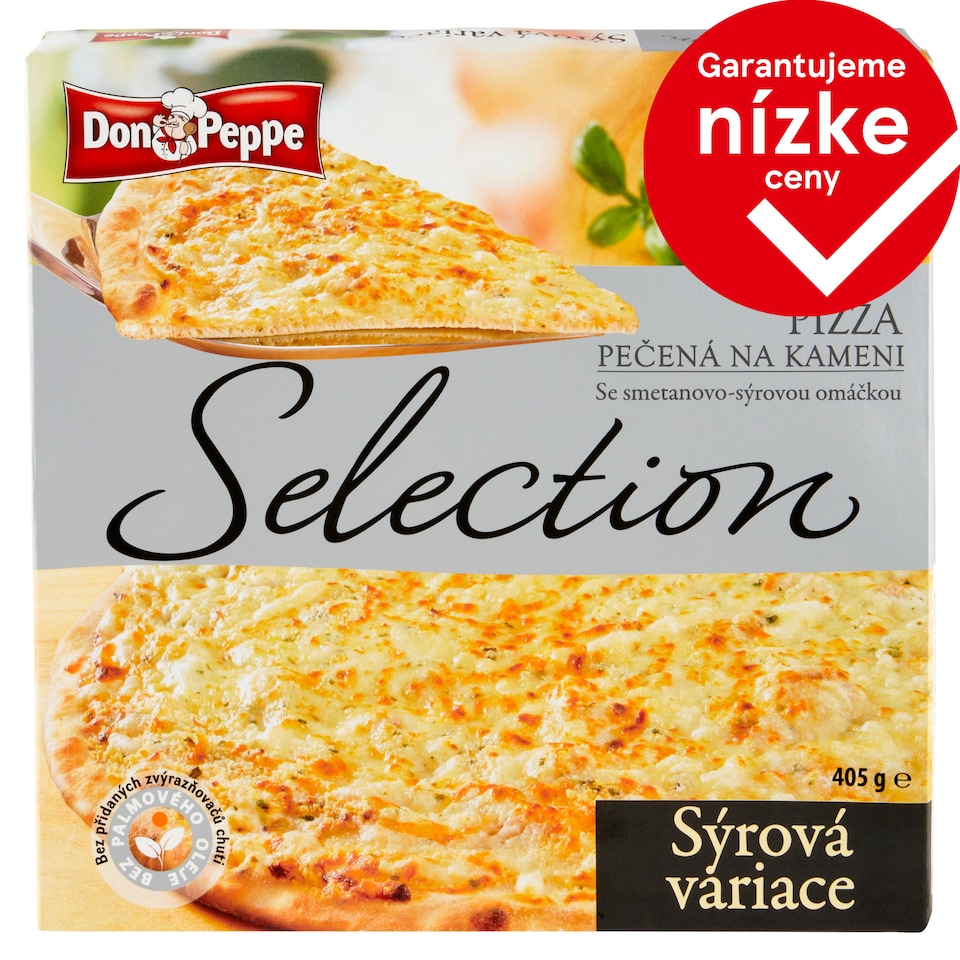 obrázok 1 z Don Peppe Selection Pizza syrová variácia 405 g
