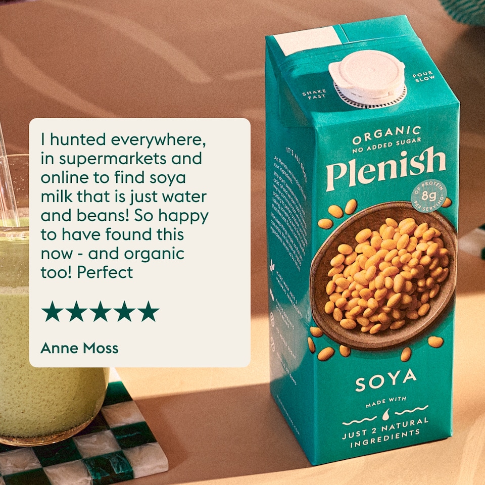image 1 of Plenish Organic Soya 1LTR