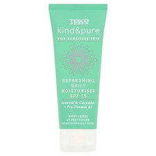 Tesco Kind And Pure Refreshing Daily Moisture Spf 15 75Ml