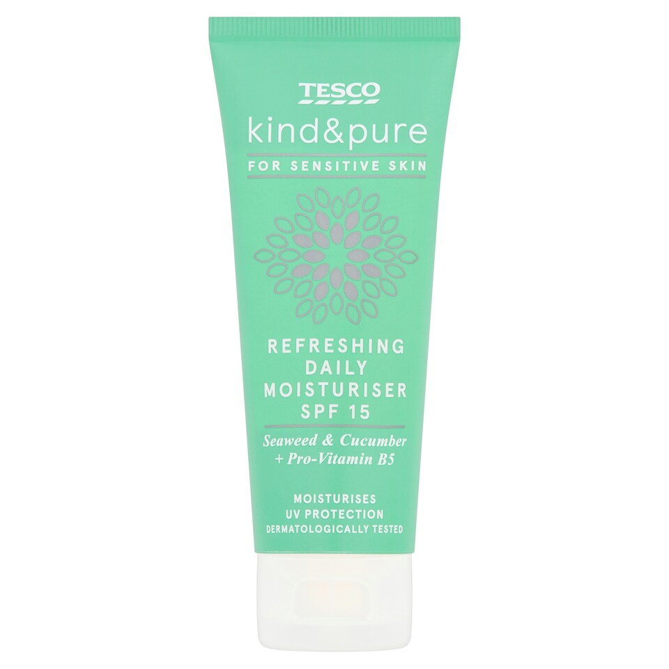 Tesco Kind And Pure Refreshing Daily Moisture Spf 15 75Ml