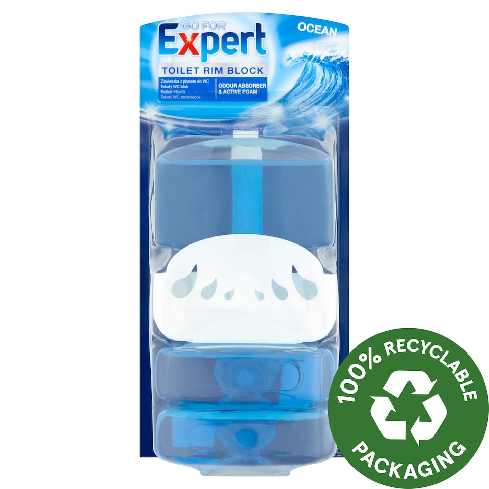 Go for Expert Ocean toalett frissítő 3 x 55 ml