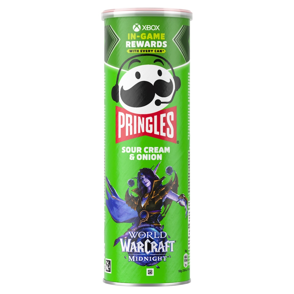 Pringles Chrumkavý snack s príchuťou kyslej smotany a cibule 165 g