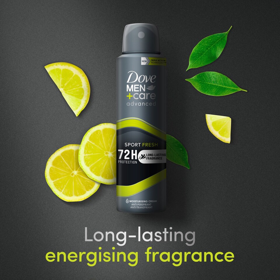 image 1 of Dove Men+Care Sport Fresh 72h Antiperspirant Deodorant 150ml