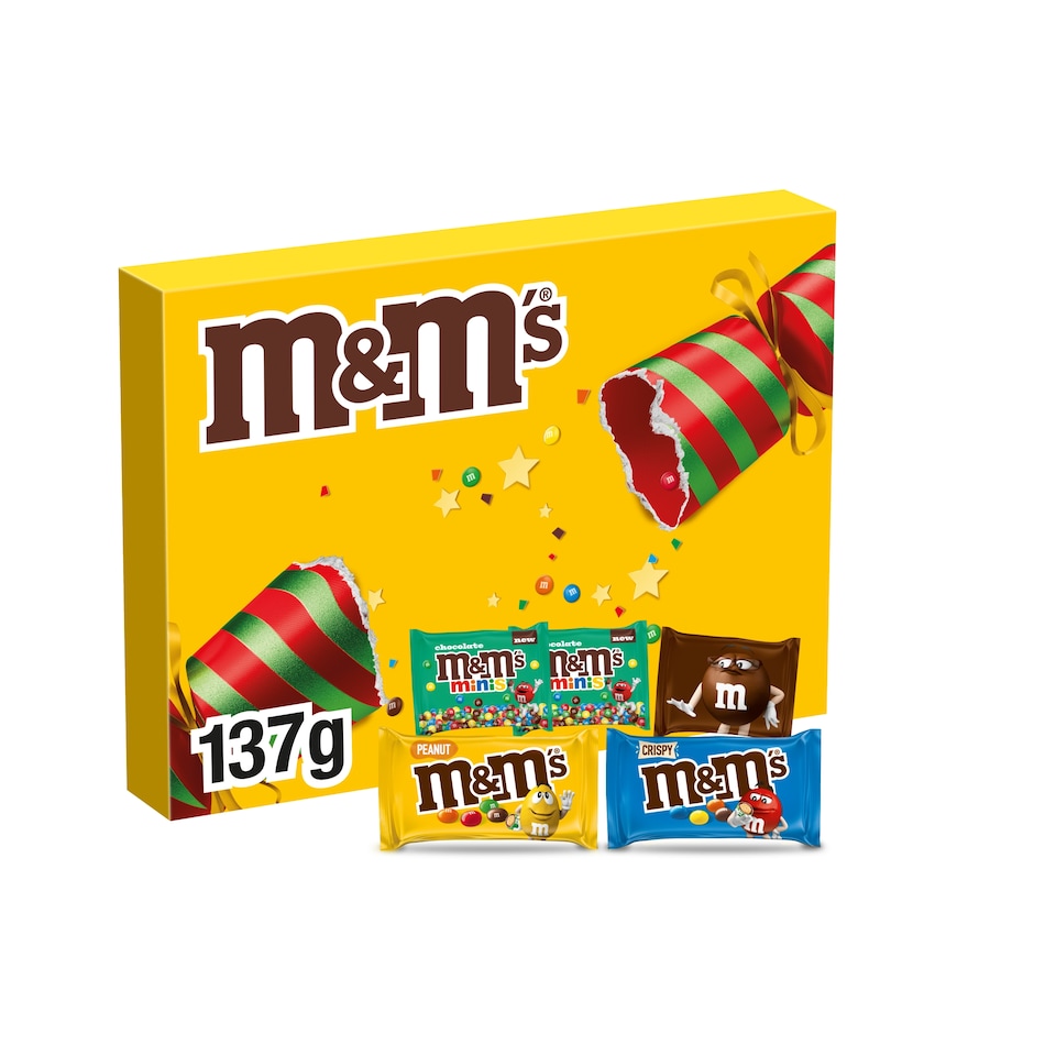 M&M's & Friends Milk Chocolate Medium Selection Box 137g