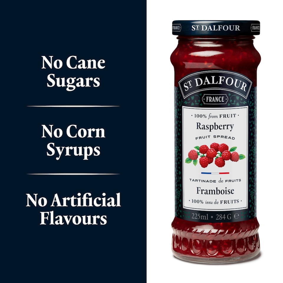 image 1 of St Dalfour Raspberry Fruit Spread 284G
