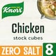 image 1 of Knorr Zero Salt Chicken Stock Cubes 8x9g
