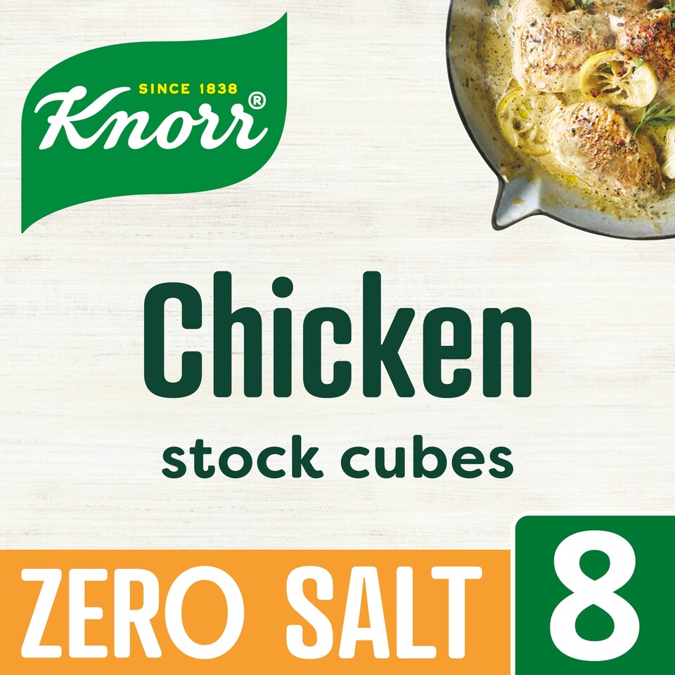 image 1 of Knorr Zero Salt Chicken Stock Cubes 8x9g