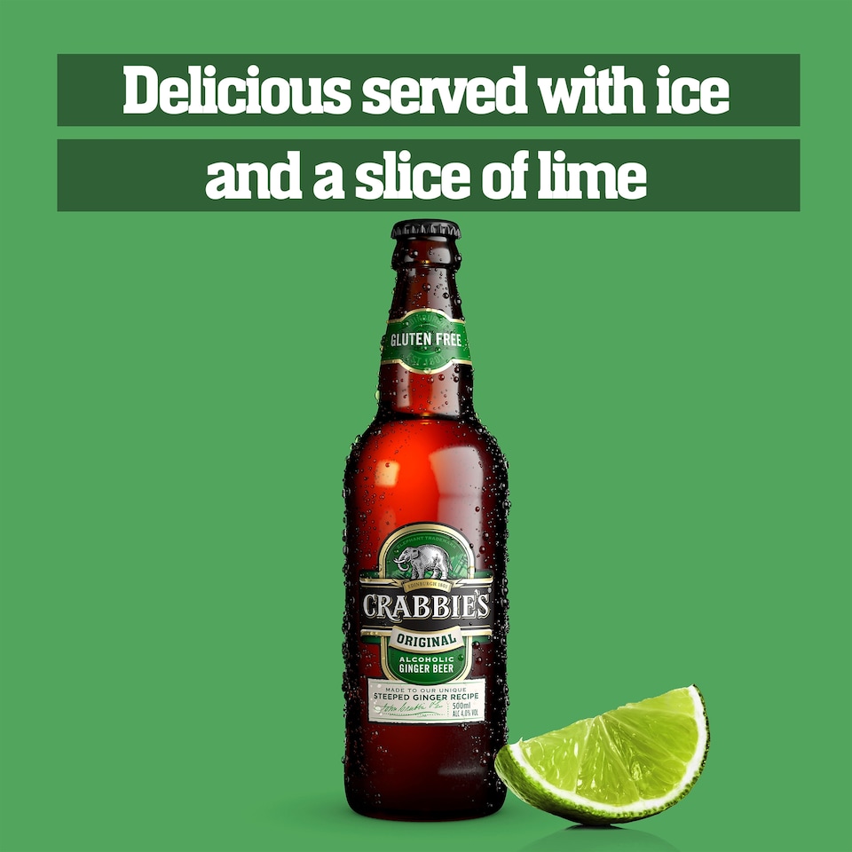 image 1 of Crabbies Alcoholic Ginger Beer 500Ml