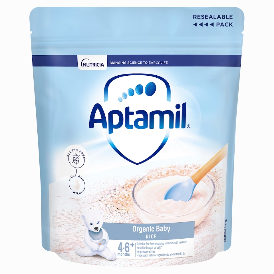 image 1 of Aptamil Organic Baby Rice 100G
