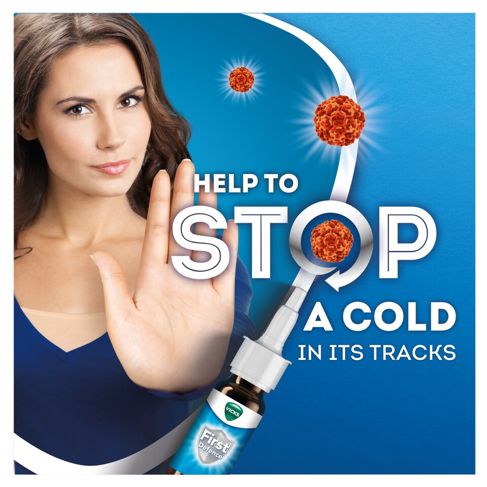 image 1 of Vicks First Defence Cold Virus Blocker Nasal Spray 15ml