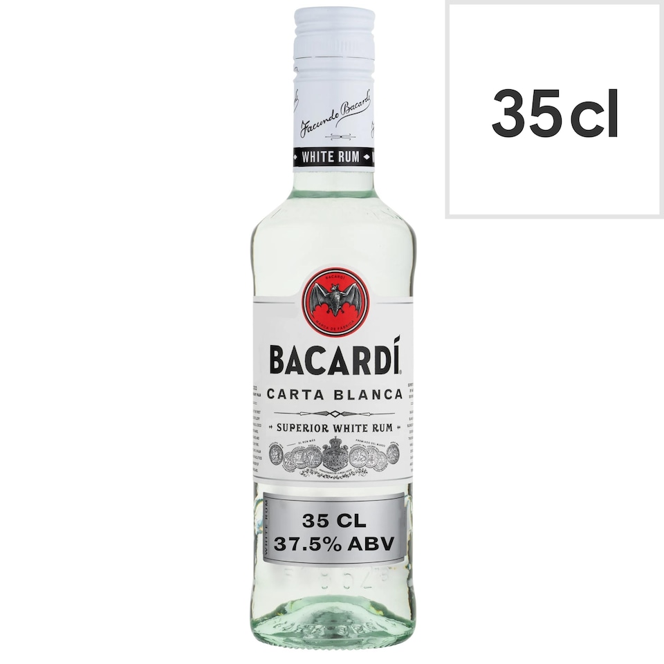image 1 of Bacardi Carta Blanca Rum 35Cl