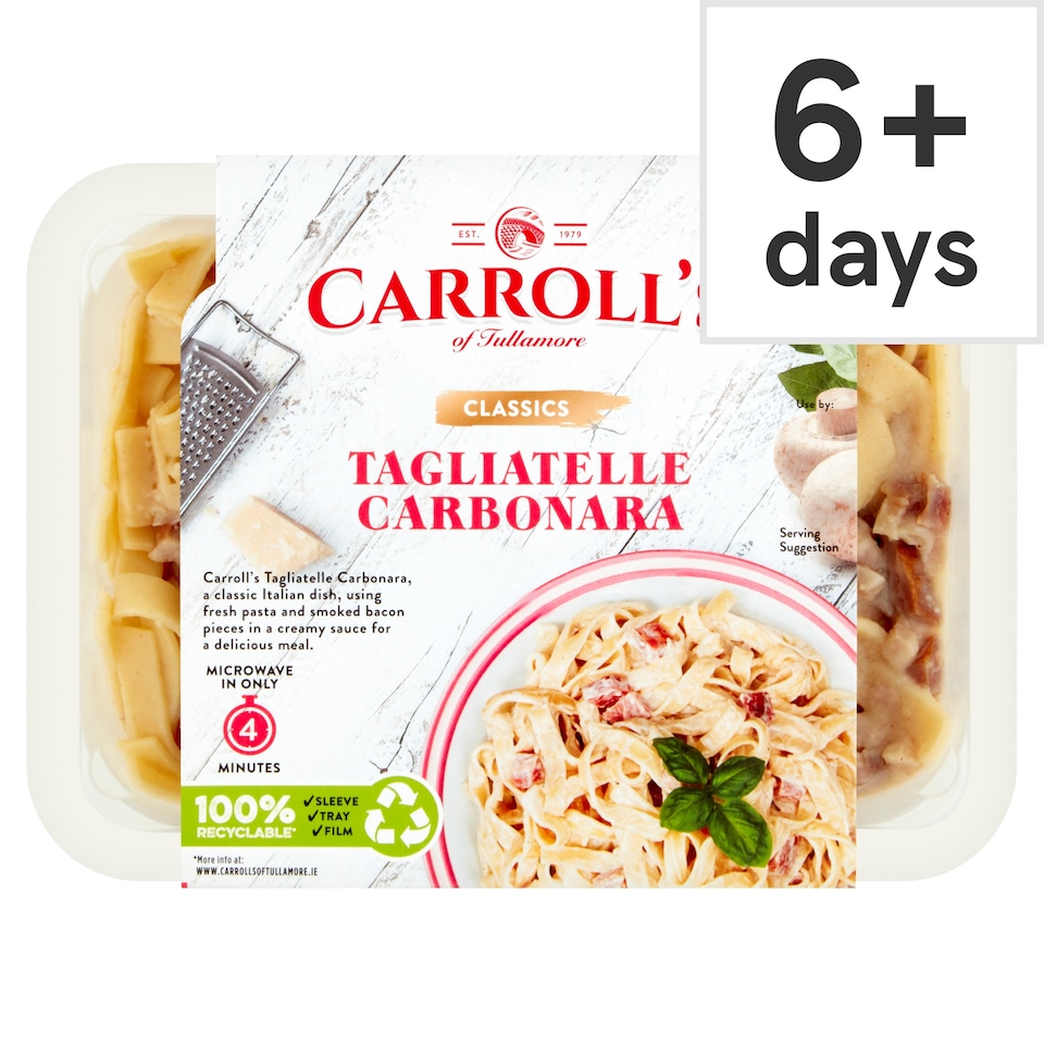 Carrolls Tagliatelle Carbonara 400G