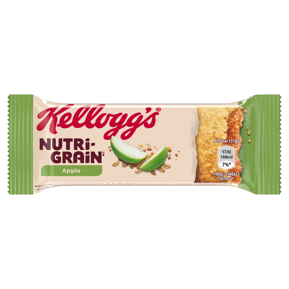 Kellogg's Nutri-Grain Bars Apple 37G