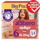 Libero Up&Go egyszerhasználatos bugyipelenka, méret: 6, 15-25 kg, 34 db  1. kép