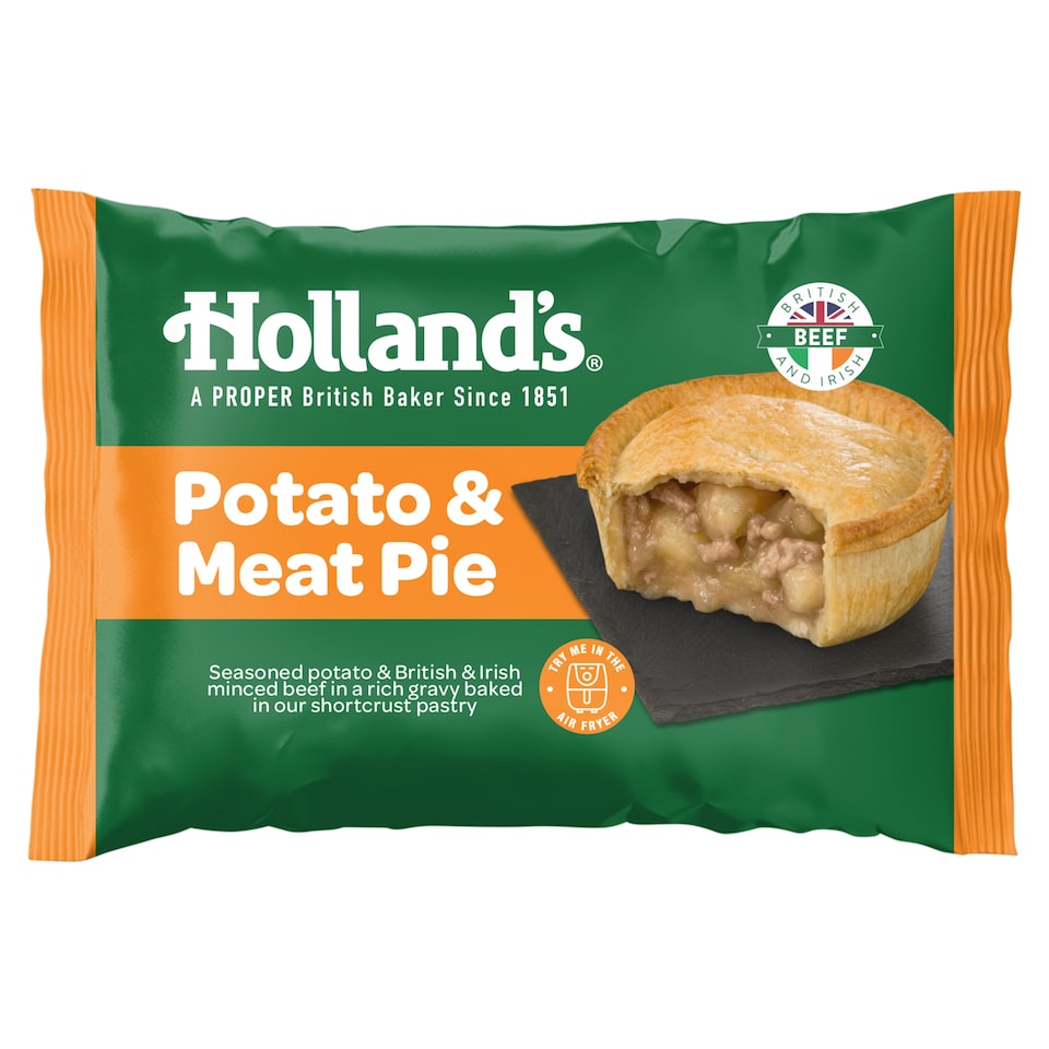 Hollands Potato & Meat Pie 184G