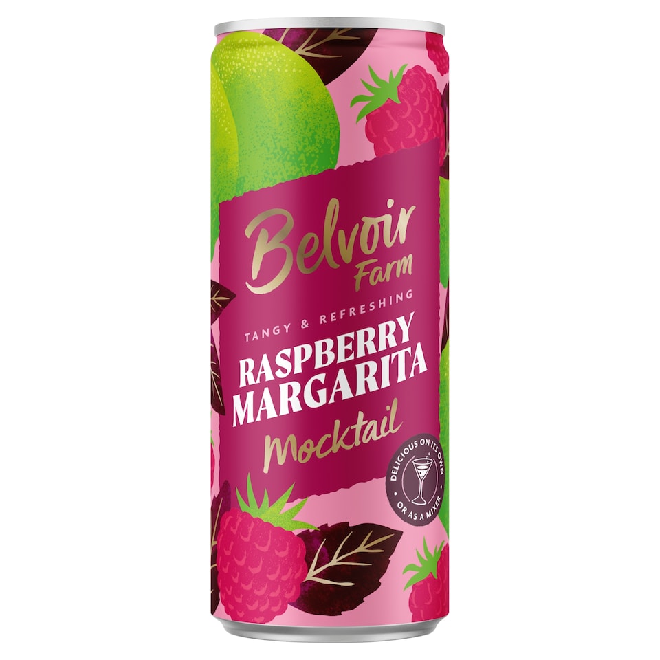 image 1 of Belvoir Farm Non-Alcoholic Raspberry Margarita 250ml