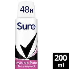 Sure Women Invisible Pure 48h Antiperspirant Deodorant 200ml