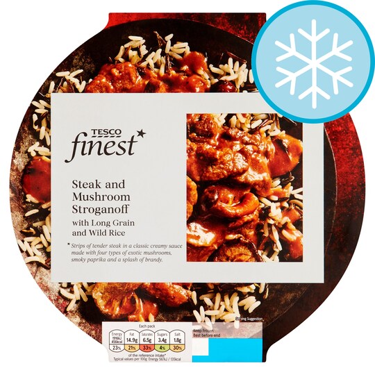 Tesco Finest Steak Stroganoff 400G Tesco Groceries