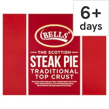Bells The Scottish Steak Pie Traditional Top Crust 700g