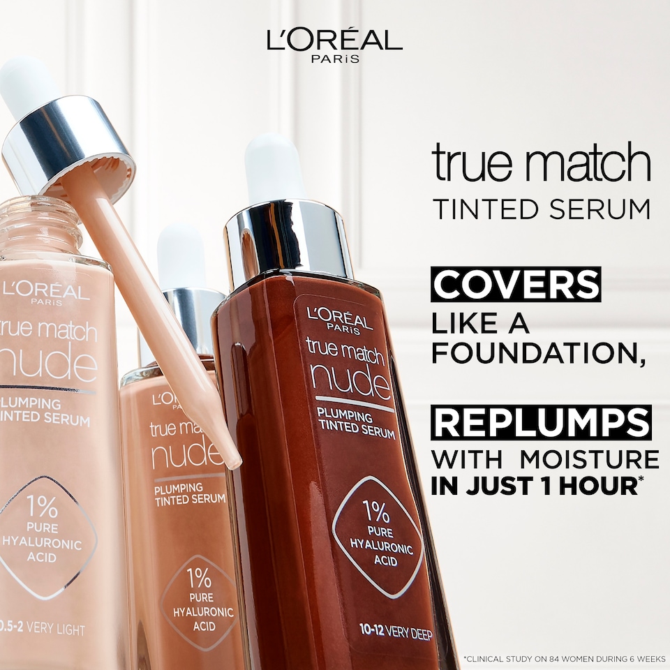 image 1 of L'oreal Paris True Match Tinted Serum Lghtmed 3-4 30Ml