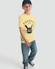 image 1 of Pokémon Pikachu Pure Cotton Short Sleeved T-Shirt in Yellow