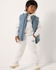 image 2 of F&F Boys 3-Piece Cotton Rich Gilet Set in Blue