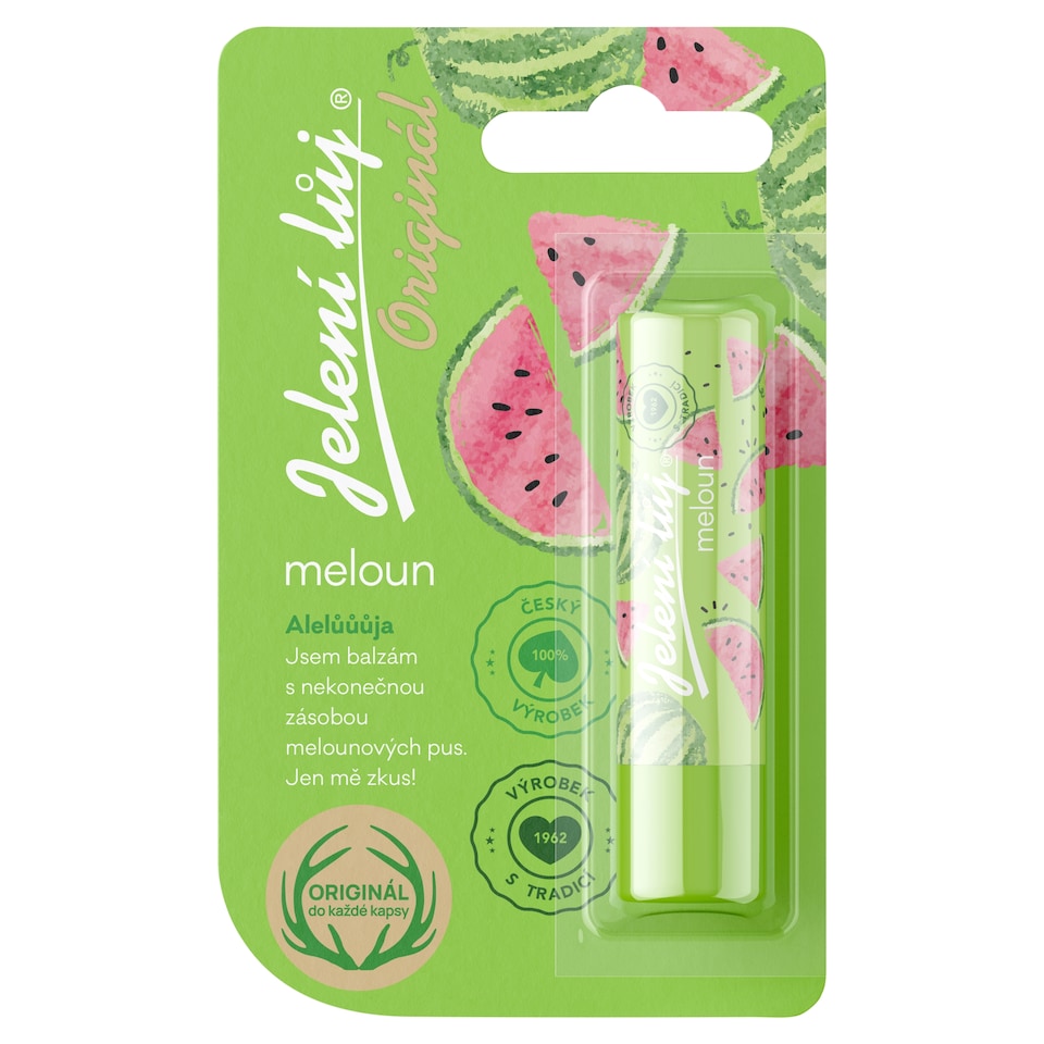 Jelení Lůj Melón pomáda na pery