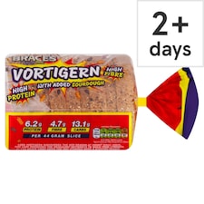 Brace's Vortigern Wholemeal, Seed & Added Sourdough Sliced Bread 400g