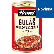 Hamé Guláš diabolský s klobásou 400 g