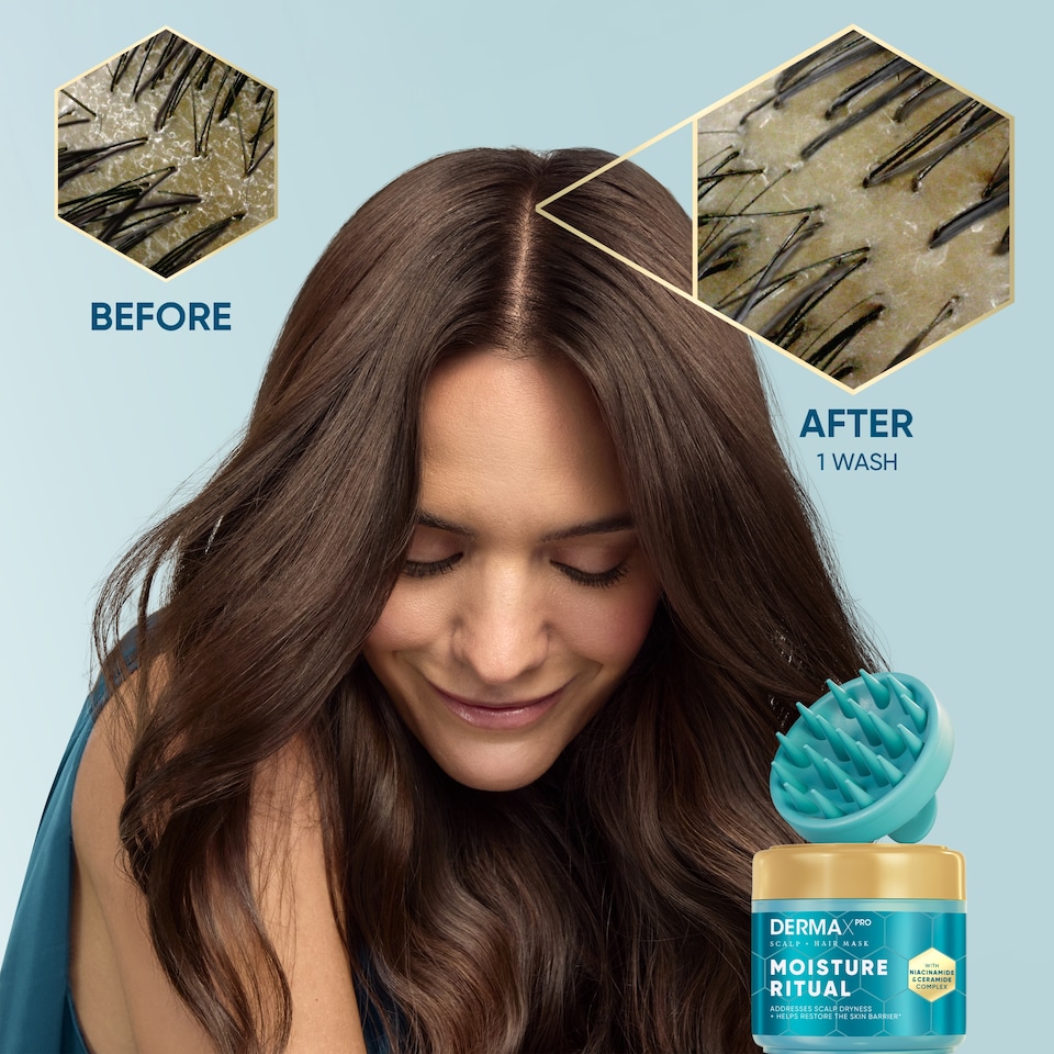 image 1 of Head & Shoulders Derma X Pro Moisture Ritual Hair Mask 300ML