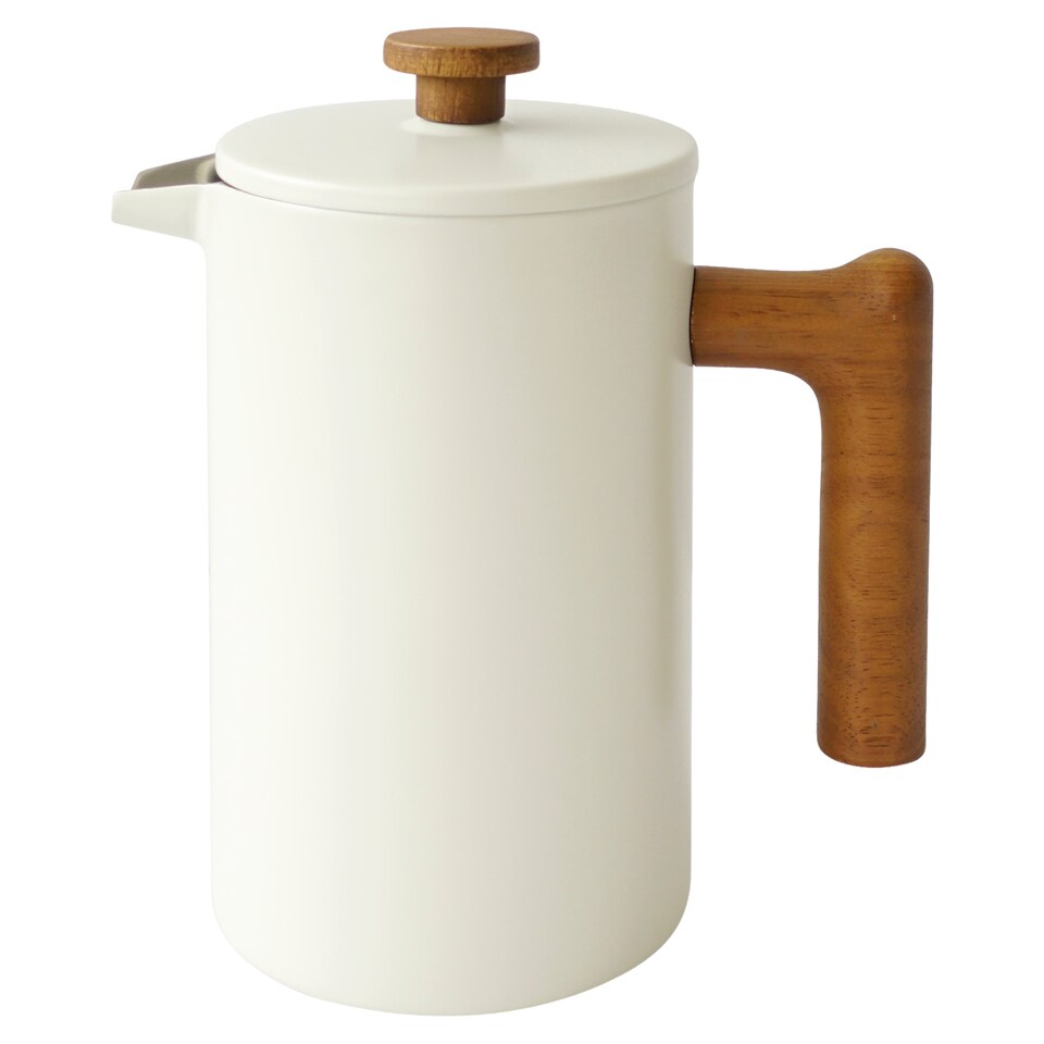 F&F Home Cream Double Walled Coffee Cafetiere