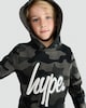 image 2 of Hype Camouflage Hoodie in Multi Black