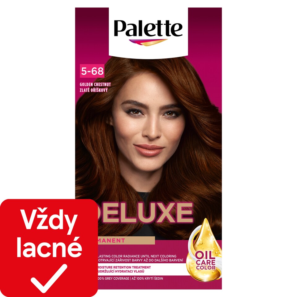 obrázok 1 z Palette Deluxe farba na vlasy Zlato orieškový 5-68