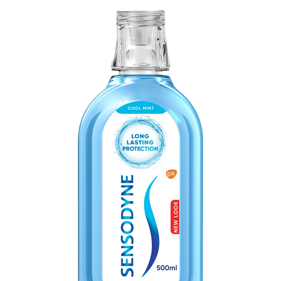 image 1 of Sensodyne Cool Mint Sensitive Mouthwash 500Ml