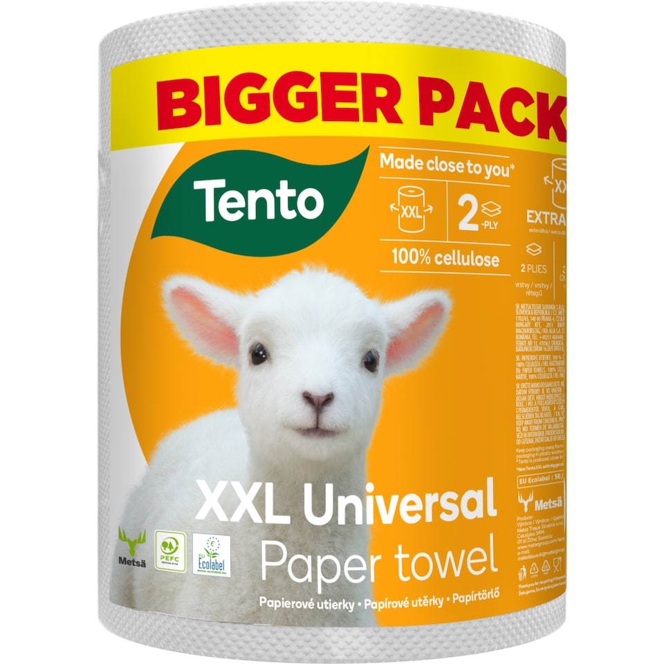 Obrázek 1 pro produkt Tento Universal XXL Papírová utěrka 2-vrstvá 1 rolka