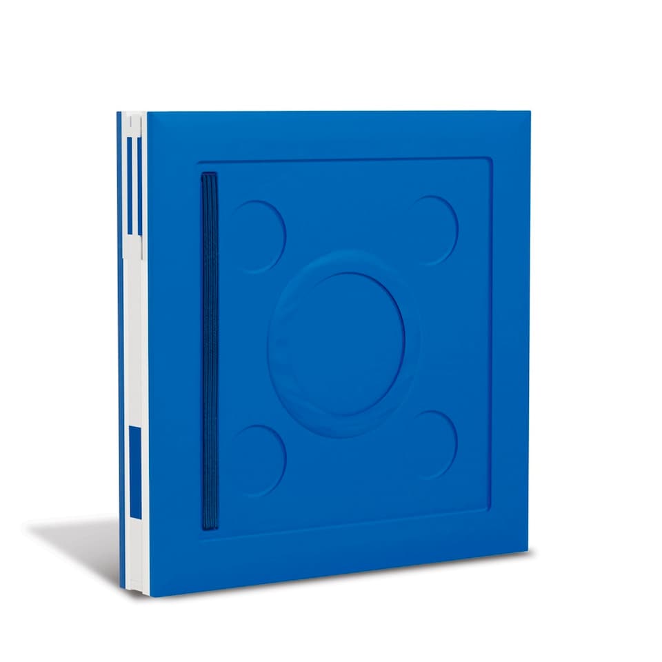 image 1 of Lego Blue Locking Notebook with Gel Pen